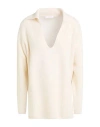 Fedeli Woman Sweater Ivory Size 4 Cashmere In Neutral