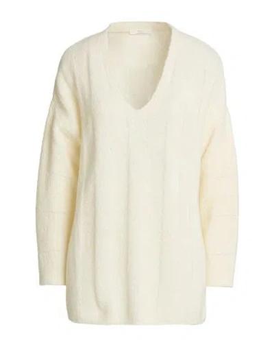 Fedeli Woman Sweater Ivory Size 6 Wool, Cashmere, Polyamide In Pink