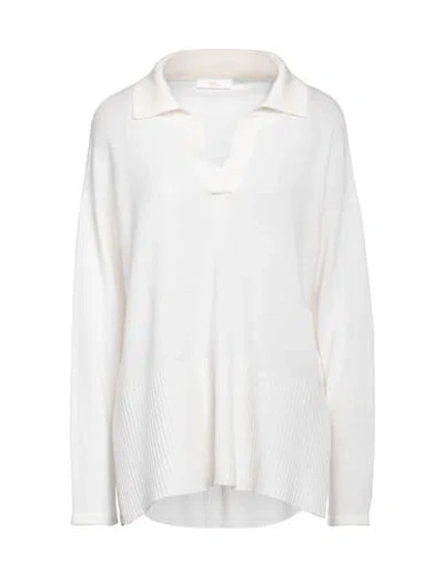Fedeli Woman Sweater Ivory Size 10 Cashmere In White