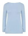 Fedeli Woman Sweater Light Blue Size 10 Cashmere