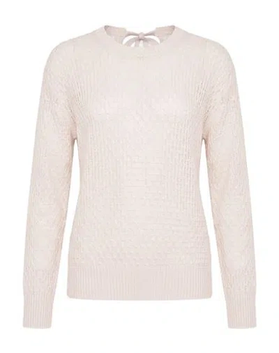 Fedeli Woman Sweater Off White Size 6 Cashmere, Linen