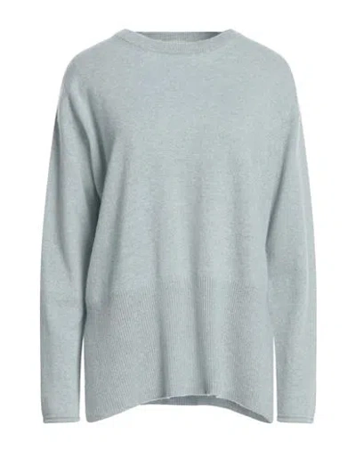 Fedeli Woman Sweater Sky Blue Size M Cashmere