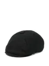 Fedeli Wool Beret In Black
