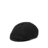 Fedeli Wool Beret In Black