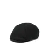 Fedeli Wool Beret In Black