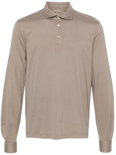 Fedeli Zero Polo Shirt In Neutrals