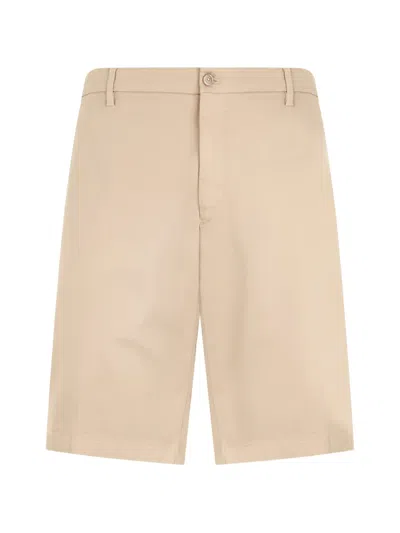Fedeli Zip-fastening Shorts In Neutral