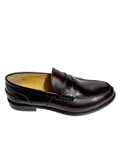 Fedeni - Bordeaux Leather Moccasin Art.314 (8045) 314 Bordeaux