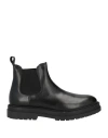 Fedeni Man Ankle Boots Black Size 8 Leather