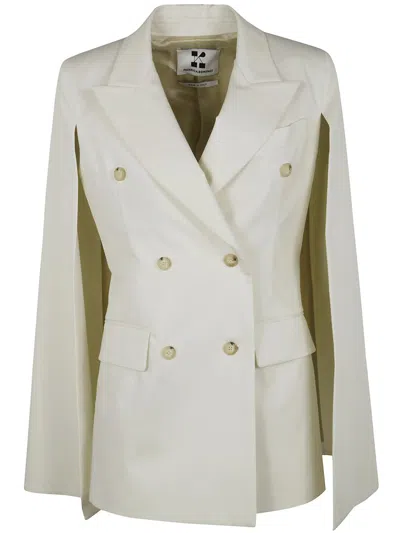Federica Bonifaci Cape Jacket Clothing In White