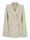Federica Bonifaci Double-breasted Cape-style Jacket