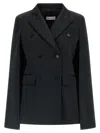 Federica Bonifaci Hooded Oversized Blazer In Black