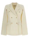 Federica Bonifaci Double-breasted Blazer In Neutral