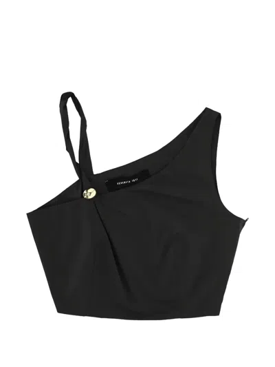 Federica Tosi Asymmetric Blouse In Black