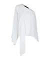 Federica Tosi Asymmetric Blouse In White
