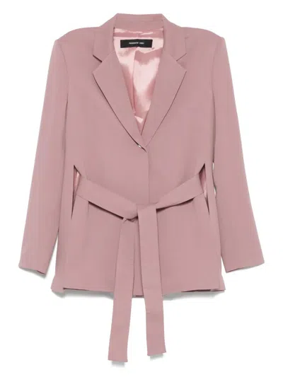 FEDERICA TOSI FEDERICA TOSI BELTED BLAZER