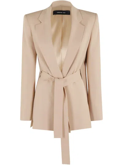 FEDERICA TOSI BELTED BLAZER