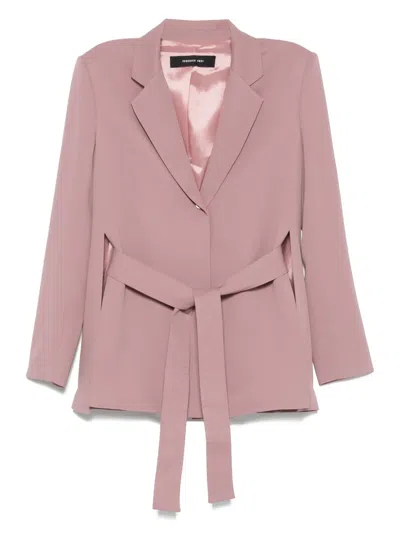 FEDERICA TOSI BELTED BLAZER
