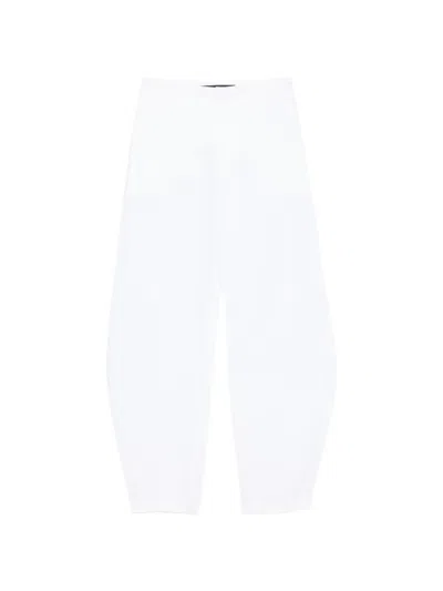 Federica Tosi Belt-loops Trousers In White