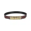 Federica Tosi Belts Brown In Brown