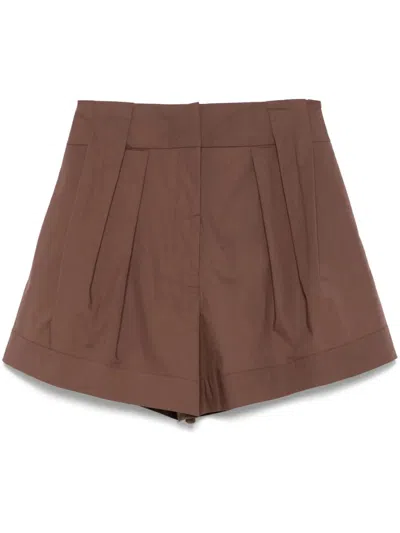 FEDERICA TOSI FEDERICA TOSI BERMUDA SHORTS WITH PLEATS