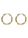 Federica Tosi Eva Hoop Earrings In Multicolor