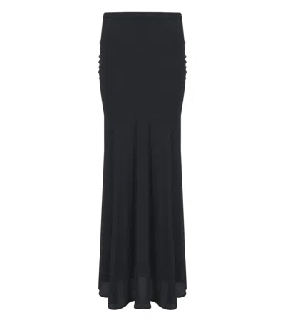 Federica Tosi Black Long Skirt
