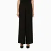 Federica Tosi Full Length Wide Leg Trousers In Viscose