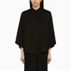 Federica Tosi Black Viscose Shirt In Black