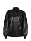 Federica Tosi Bomber Jacket. In Black