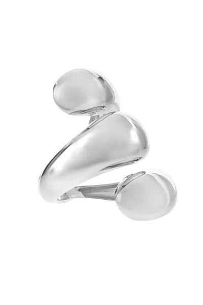 Federica Tosi Bracelet Isa Bicolor In Silver