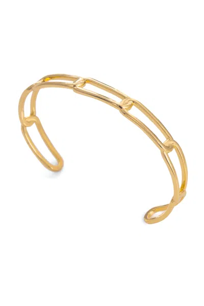 Federica Tosi Bracelet Rigid Square In Gold