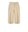Federica Tosi Knee-length Bermuda Shorts In Pink