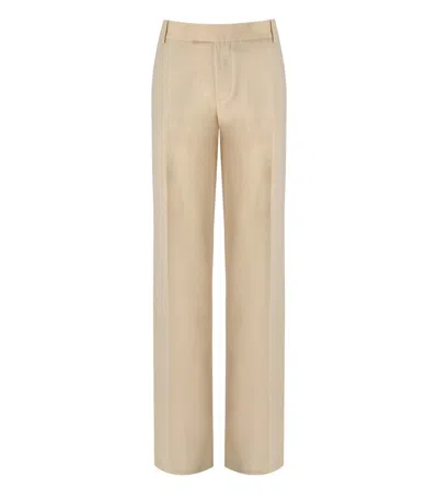 FEDERICA TOSI BUTTER WIDE LEG PANTS