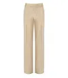 Federica Tosi Butter Wide Leg Pants In Multi