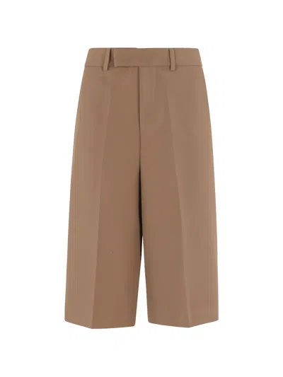 Federica Tosi Button Shorts In Neutral