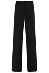 Federica Tosi Pantalone Cady Tasche A Filetto In Black