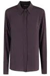 Federica Tosi Camicia Carrie Over In Purple