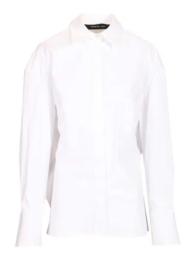 Federica Tosi Cropped Shirt In White