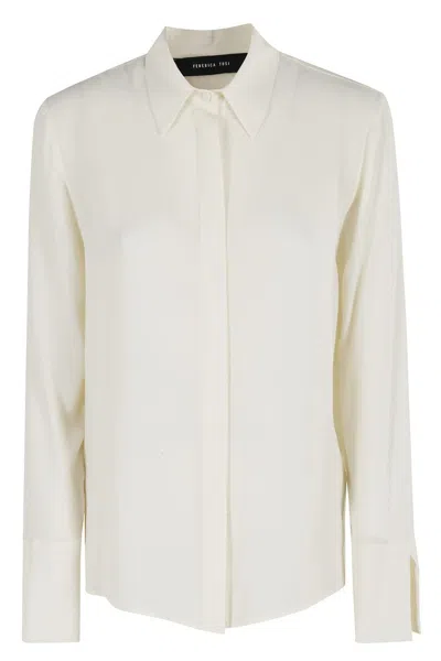 Federica Tosi Carrie Over Shirt In White