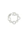 Federica Tosi Chain Link Bracelet In White