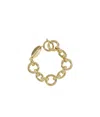 Federica Tosi Chain Link Bracelet In Yellow