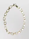 Federica Tosi Chain Link Emily Necklace In Gold