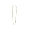 Federica Tosi Long Sylvie Necklace In Golden