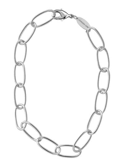 FEDERICA TOSI CHAIN NECKLACE IN SILVER BRASS WOMAN