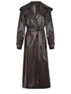 Federica Tosi Trench Coat In Brown