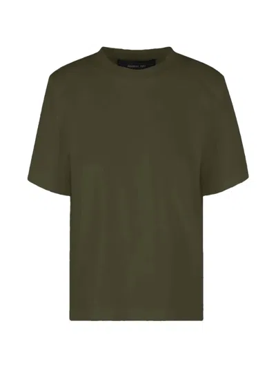 Federica Tosi Crew-neck T-shirt In Green