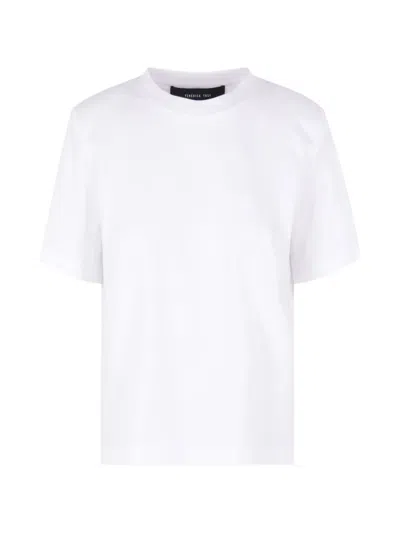 Federica Tosi Crew-neck T-shirt In White