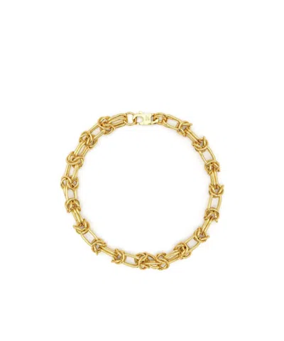 Federica Tosi Cross-chain Necklace In Gold