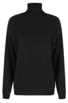 Federica Tosi Maglia Cut Collo Alto In Black